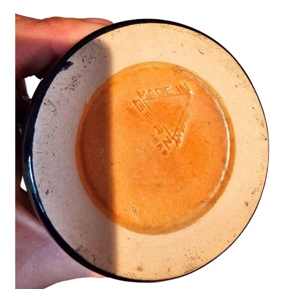 Gerz German Beer Stein With Pewter Lid Made In Germany Handpainted Relief Vtg - Picture 7 of 9